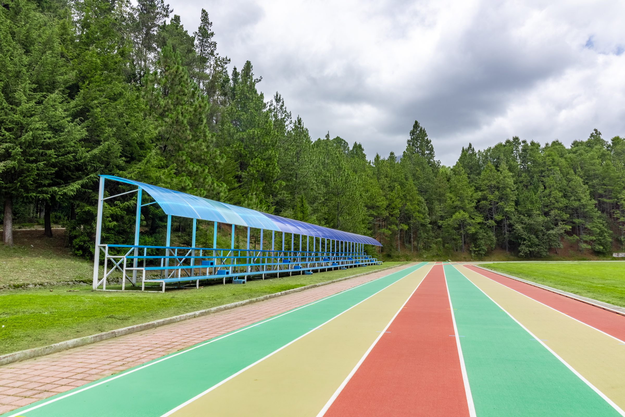 Infraestructura deportiva del Centro Vacacional Malintzi