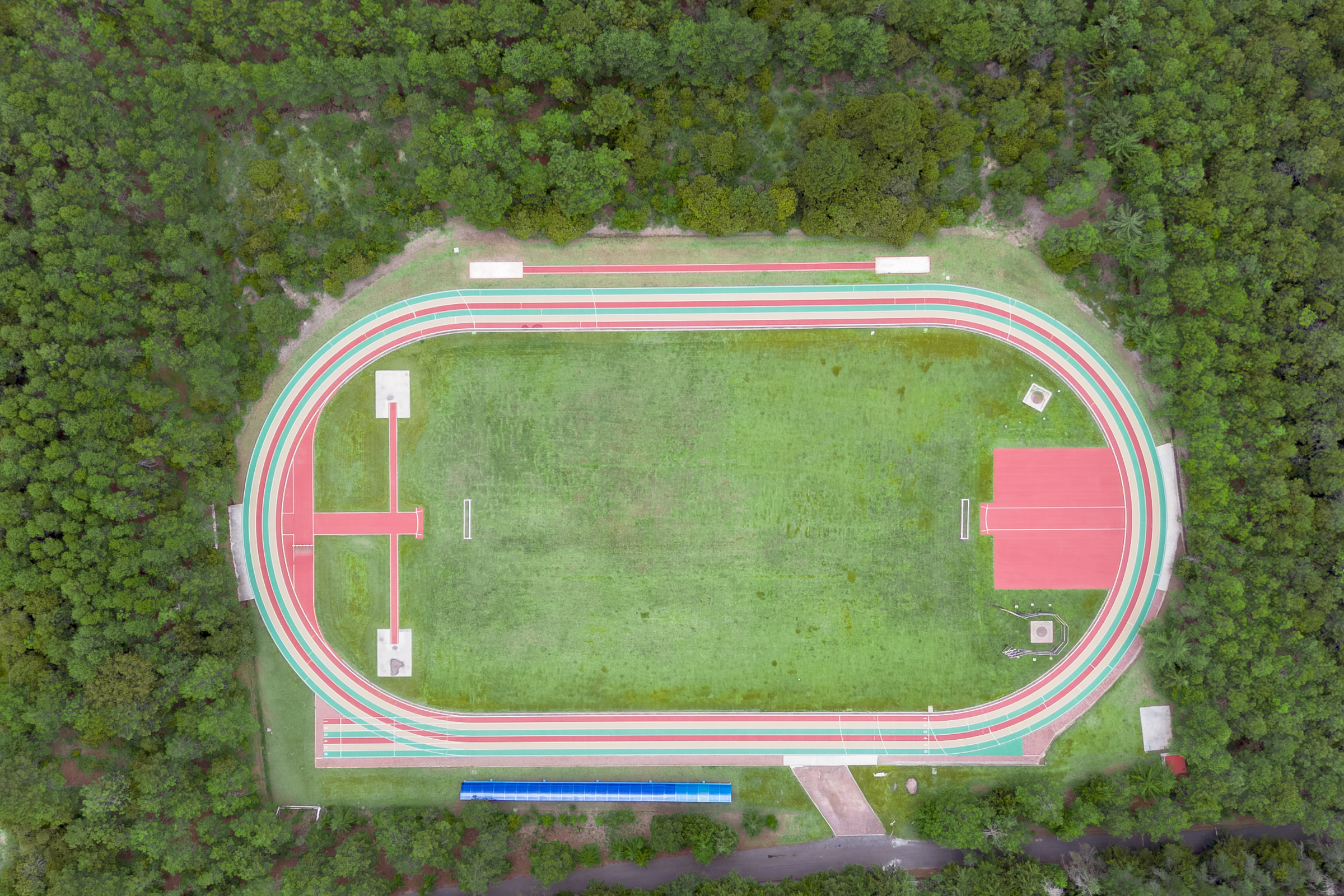 Pista e infraestructura deportiva del Centro Vacacional Malintzi